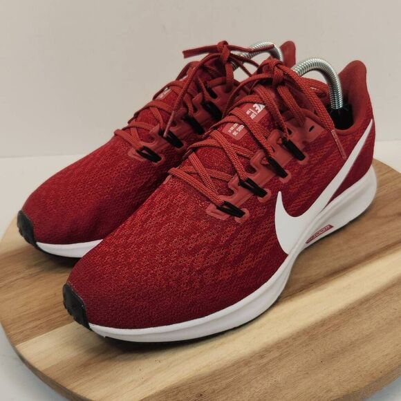 Nike Air Zoom Pegasus 36 TB Team Crimson Womens Size 9 - Picture 7 of 11